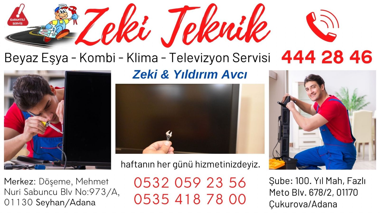 Adana televizyon tamircisi